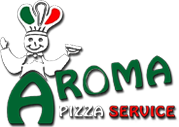 Aroma Pizza Service Logo