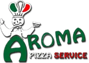 Aroma Pizza Service Logo